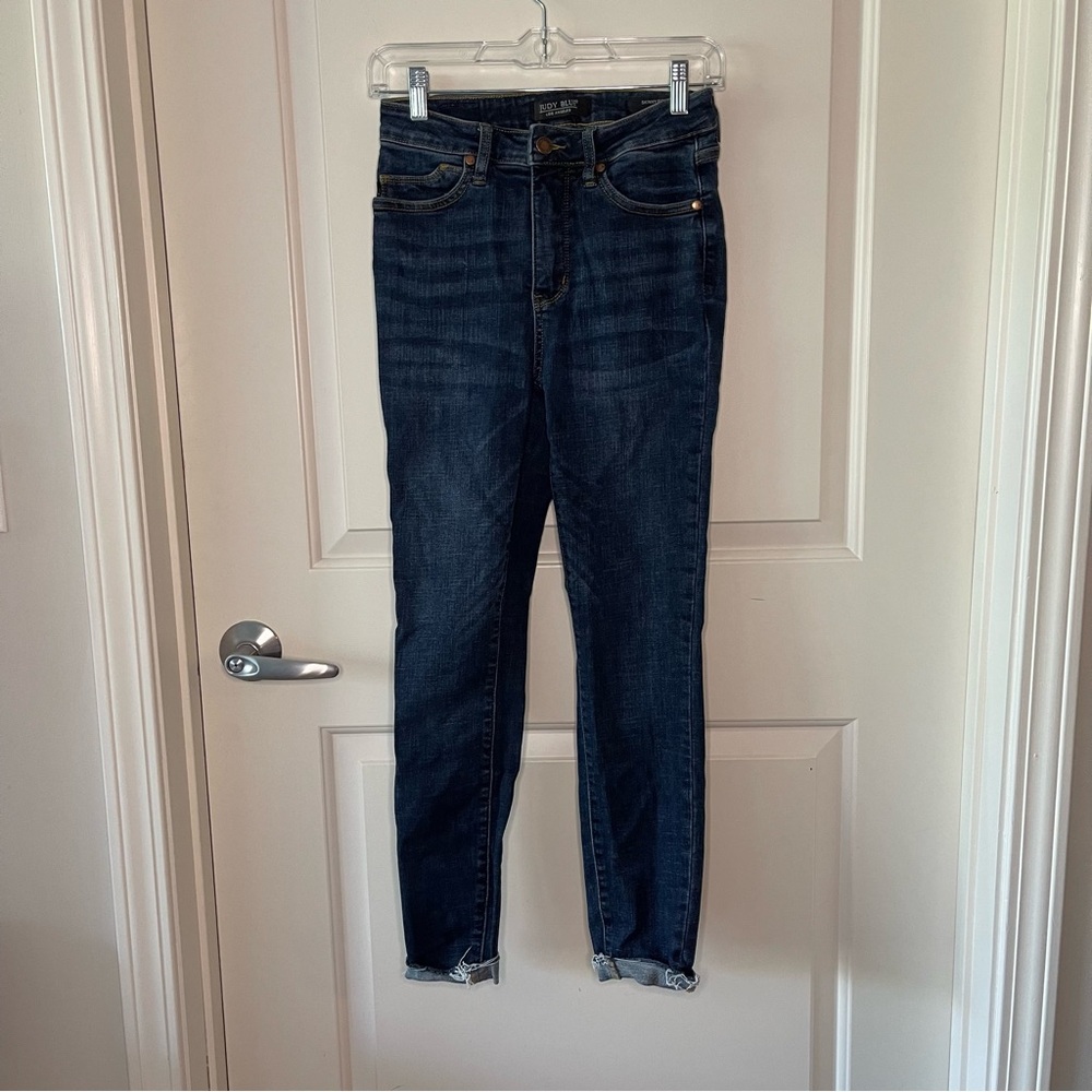 Judy Blue Dark Wash Skinny Fit Jeans